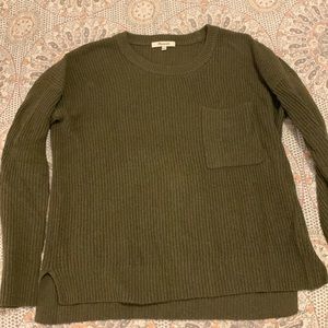 Madewell Cotton Pocket Sweater - S